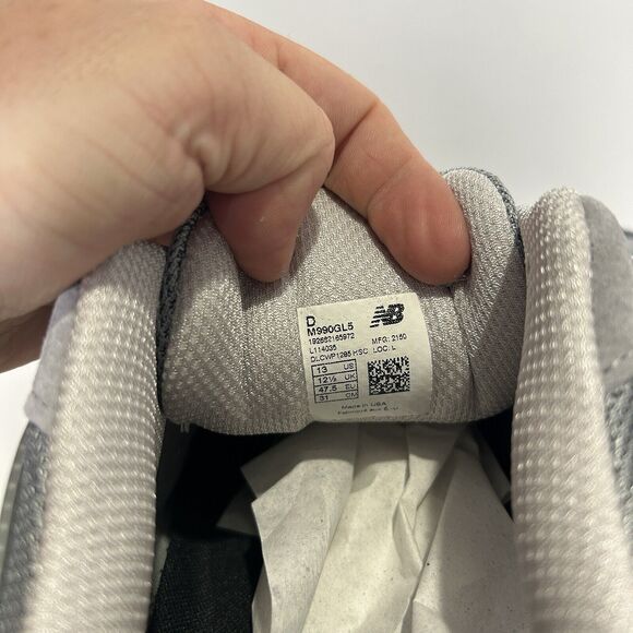 New Balance 990v5 Made in USA “Grey White” 2024 main image 6